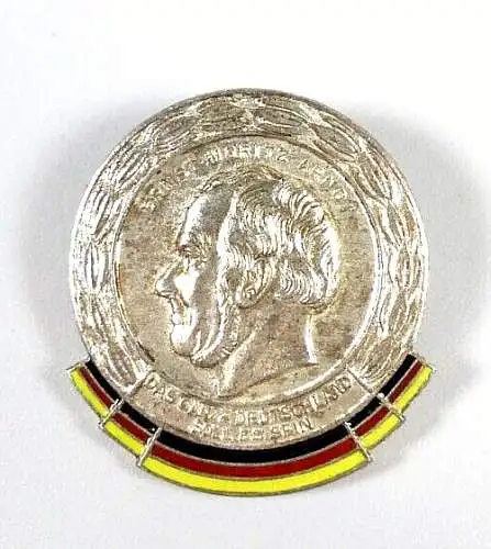 original alte DDR Ernst Moritz Arndt Medaille aus 900 Silber