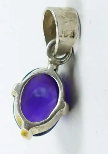 Wunderschöner Anhänger aus 800er Silber mit Amethyst (da4995)