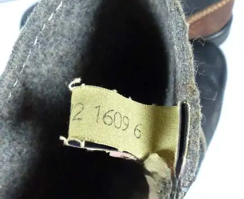 Original DDR Filzstiefel Größe 28 = 42 NVA General