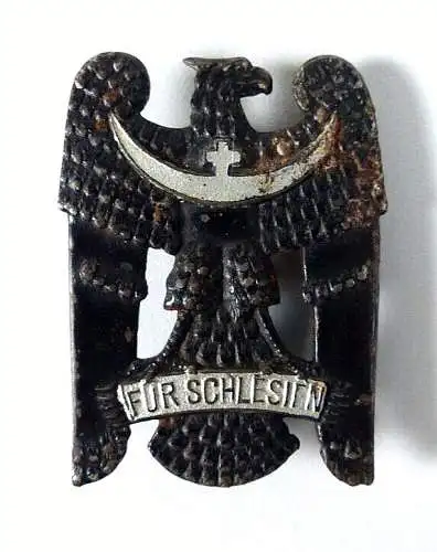 original altes Schlesisches Bewährungsabzeichen 1. Klasse Schlesischer Adler