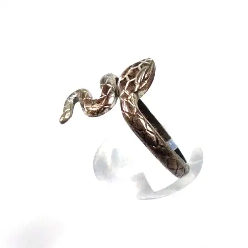 Ring Schlange aus 835 Silber, Gr. 57