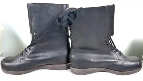 original alte NVA Stiefel Fallschirmjäger Kampfstiefel Größe 28,5