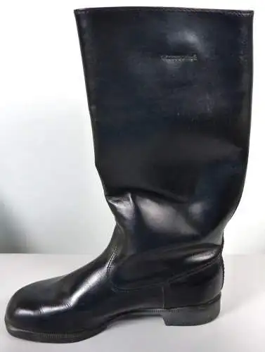 original alte Stiefel Chromleder Paradestiefel Größe 28