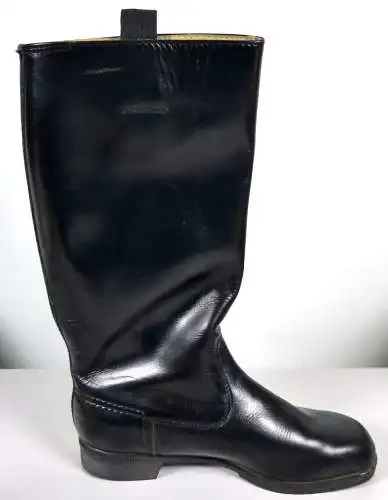 original alte Stiefel Chromleder Paradestiefel Größe 28