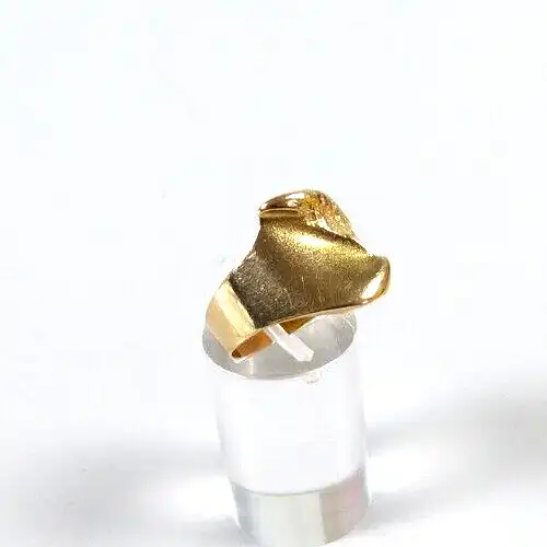 Designer Ring Lapponia aus 585 Gold Größe 59