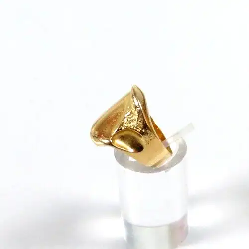 Designer Ring Lapponia aus 585 Gold Größe 59