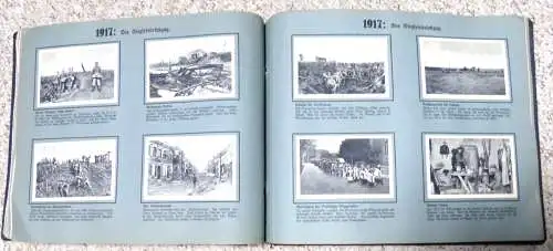 original altes Album Der Weltkrieg 1914-1918 Ost- und Westfront   selten
