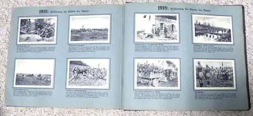 original altes Album Der Weltkrieg 1914-1918 Ost- und Westfront   selten
