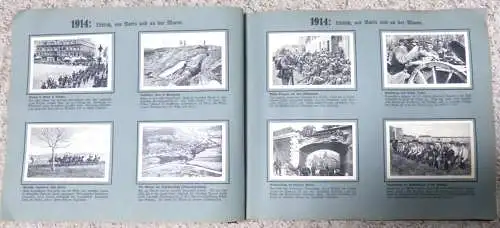 original altes Album Der Weltkrieg 1914-1918 Ost- und Westfront   selten