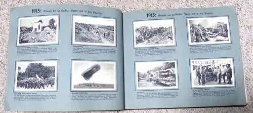 original altes Album Der Weltkrieg 1914-1918 Ost- und Westfront   selten