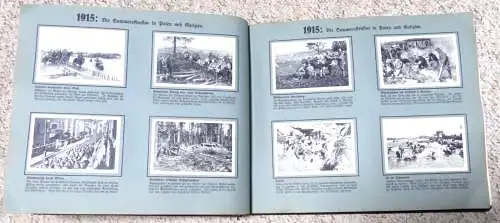 original altes Album Der Weltkrieg 1914-1918 Ost- und Westfront   selten