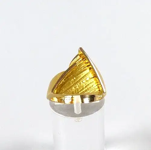 Designer Ring Lapponia aus 585 Gold Größe 54