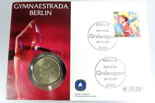 6 original alte Numisbriefe dabei Röntgen von 1996 mit 5 Ostmark