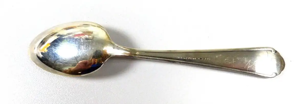6 Kaffeelöffel Auerhahn aus 800 Silber 142,18 Gramm 3
