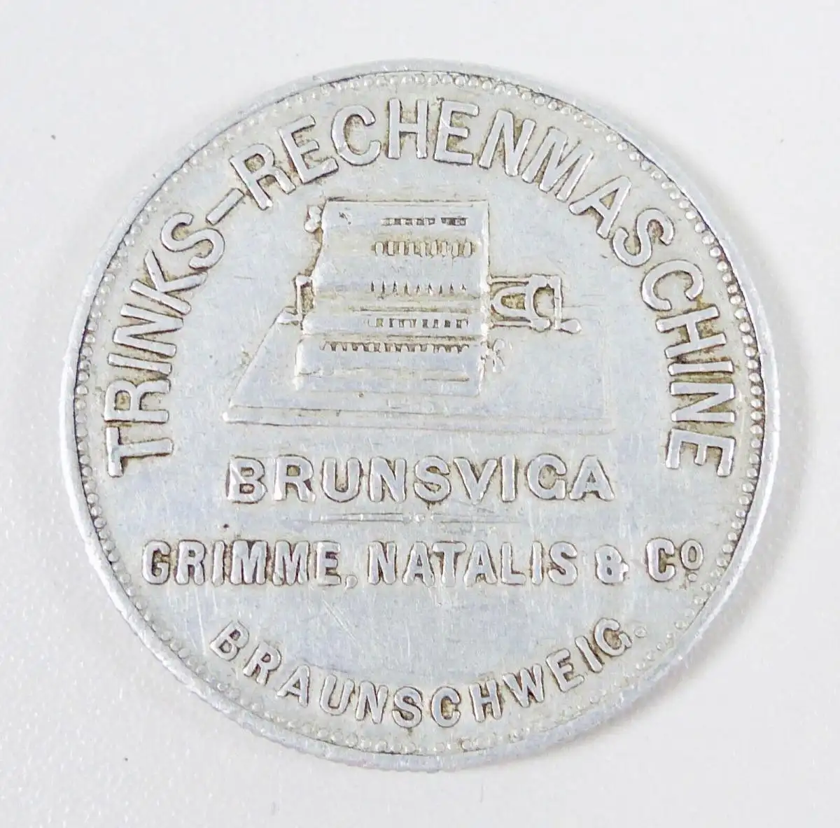 Trinks Rechenmaschine BRUNSVIGA GRIMME NATALIS & Co. Kalender 1912-1932 (da6225) 0