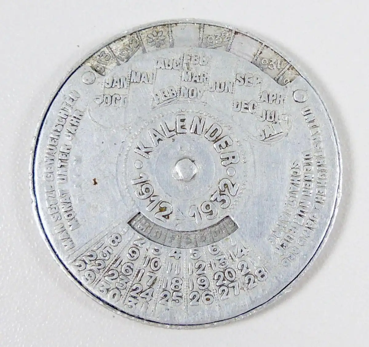 Trinks Rechenmaschine BRUNSVIGA GRIMME NATALIS & Co. Kalender 1912-1932 (da6225) 1