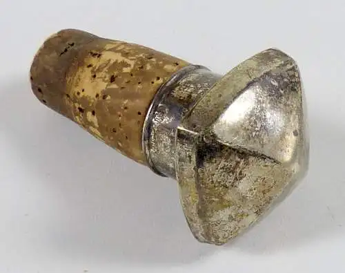Flaschen-Korken/Zier-Korken aus 835 Silber  (da6986)