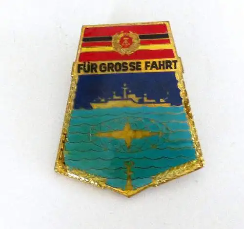 Marine Abzeichen Für große Fahrt DDR      selten