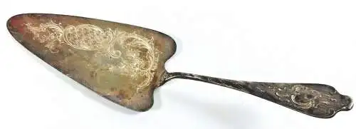 Tortenheber Gründerzeit aus 800 Silber   (da7006)
