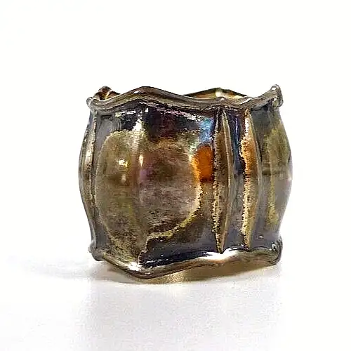 Serviettenring aus massivem 800 Silber  ohne Monogramm