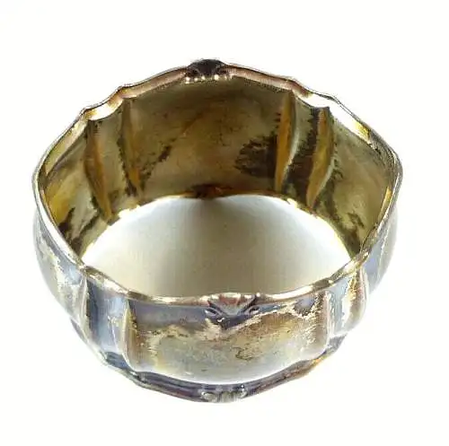 Serviettenring aus massivem 800 Silber  ohne Monogramm