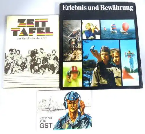 3 original alte GST Bücher Kommt zur GST