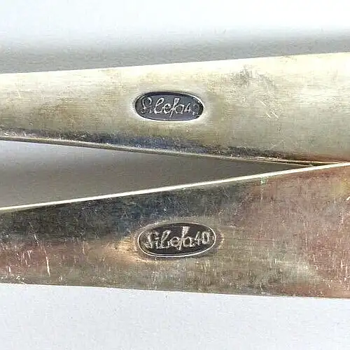 30 teiliges Besteck Sibefa Modell Sinfonie versilbert 40 Silberauflage