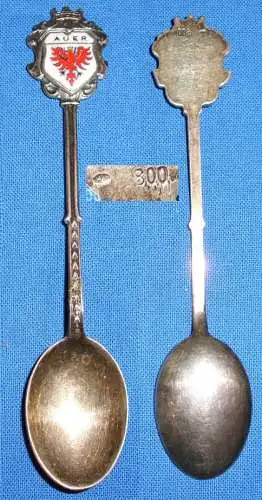 orig. alter Sammler-Andenken-Löffel,Auer 800 Silber
