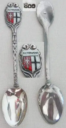 alter Kaffee/Andenken-Löffel 800 Silber Altenahr