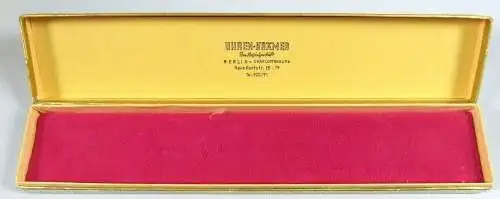 altes Schmuck-Etui Schmuckschachtel für Armband oder Armbanduhr   