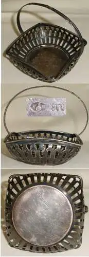 altes Körbchen aus 800 silber