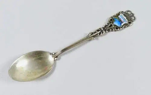 Sammlerlöffel Schulenberg aus 800 Silber emailliert   (da6801)