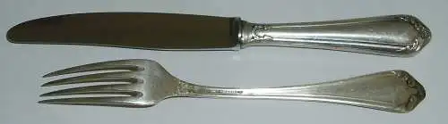 Friedländer u. Eisner 1 Besteck aus 800er Silber  (da4208)