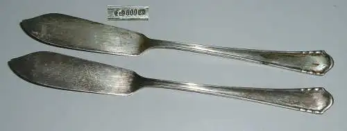 2 Vorleger aus 800er Silber   (da4213)