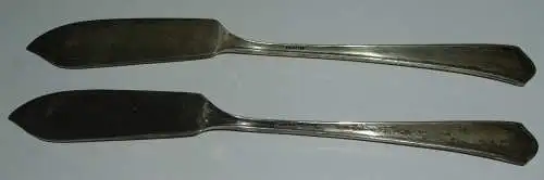 2 Vorleger aus 800er Silber   (da4213)