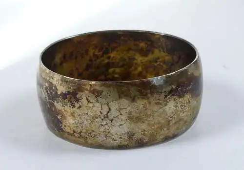 Serviettenring aus 800er mit Monogramm (da6661)