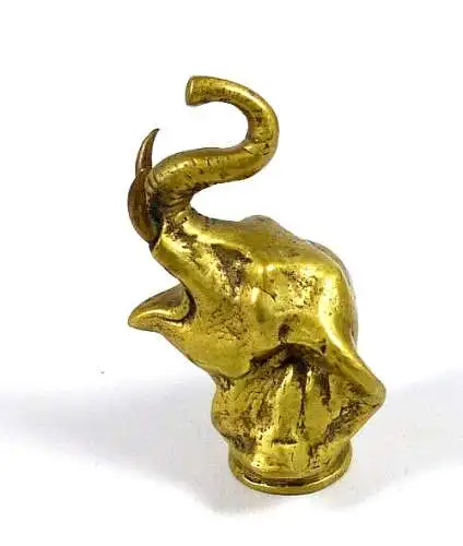 antike Petschaft Elefant wohl aus Bronze
