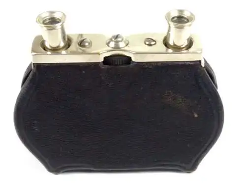 sehr altes Theater Glas zum Aufklappen