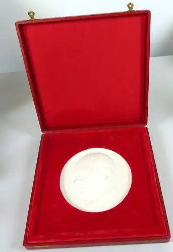 DDR sehr großes Wandbild Meissen Ernst Thälmann 1886 - 1944 in OVP    selten