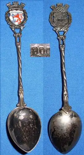 alter Sammler-Andenken-Löffel, Düsseldorf 800 Silber