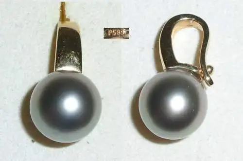 Toller Anhänger aus 585er Gold mit Perle (da4321)