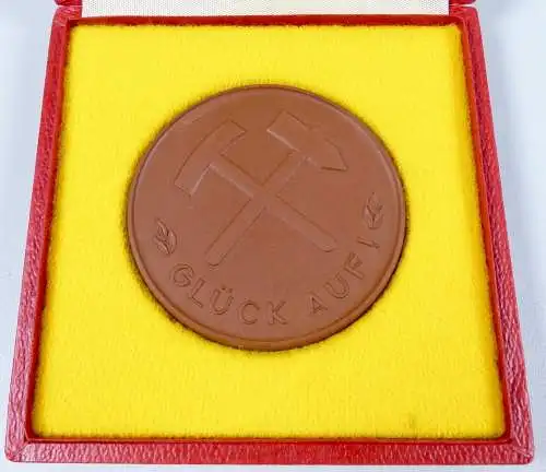 Medaille VEB Braunkohlenwerk Borna "Glück auf"  (da6144)