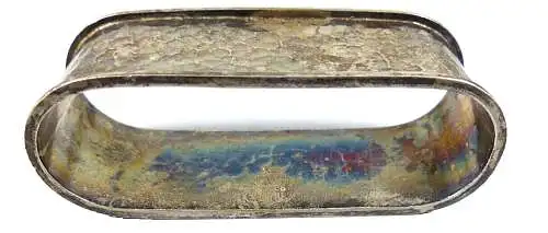 Serviettenring 835 Silber mit Monogramm AK