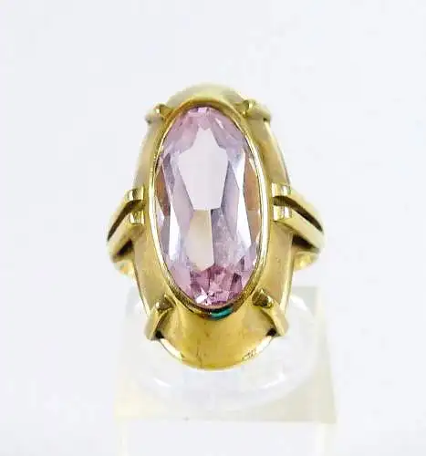 Ring aus 333 Gold mit Amethyst Größe 52