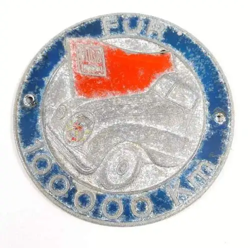 DDR FDGB Plakette für 100000 km EMW 340 5 Jahrplan