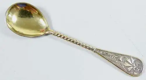 Toller alter Salzlöffel aus massivem 800 Silber   (da6565)