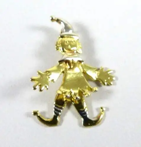 Harlekin Anhänger aus 333 Gold