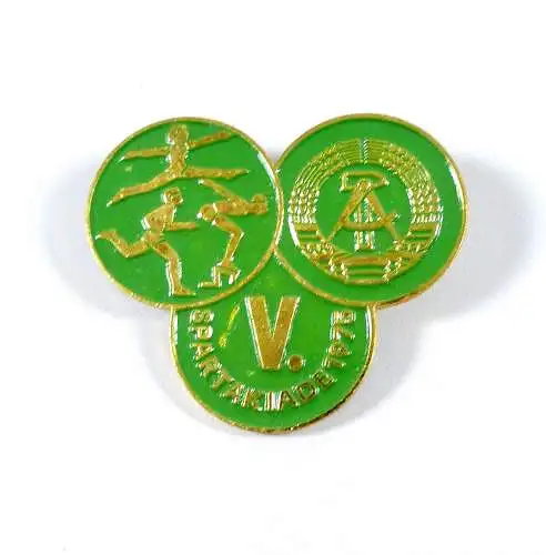 original Abzeichen DDR Spartakiade 1975