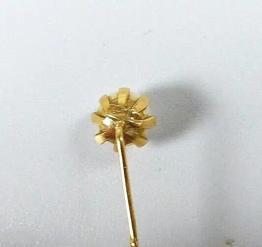 Krawattennadel aus 750 Gold mit Perle 3