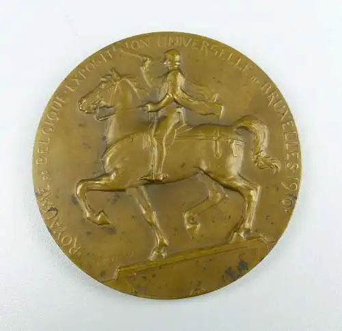 Medaille "ROUYAUME DE BELGIQUE EXPOSITION UNIVERSELLE DE BRUXELLES 1910" (da4621